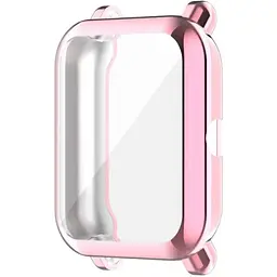 Чохол-накладка DK Silicone Face Case для Xiaomi Amazfit Bip / Bip Lite (012417) (pink rose) - мініатюра 3