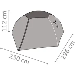 Намет Salewa Latitude II жовтий - мініатюра 2