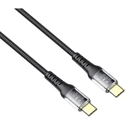 Кабель Havit HV-CB6240 PD60W 3A USB-C to USB-C 1 м (HV-CB6240) - мініатюра 3