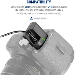 Змінна мак'яна батарея NEEWER LP-E6/E6N/E6NH Canon - мініатюра 4