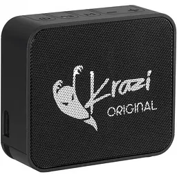 Портативна Bluetooth колонка Krazi Dolphin KZBS-001 Black + (Wireless Charging) Бездротова зарядка