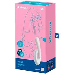 Смарт-вібратор кролик із підігрівом Satisfyer Heat Wave - мініатюра 4