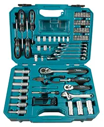 Набір інструментів (87 предметів) Makita E-08458