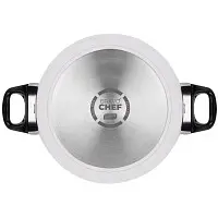 Каструля Bravo Chef з кришкою та бакелітовими ручками 16 см 1.1 л (BC-2002-16) - мініатюра 5