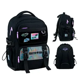 Рюкзак для початкової школи Kite Education 1022 MH Чорний (MH26-1022M) - мініатюра 2