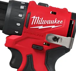 Шурупокрут-дриль акумуляторний Milwaukee M12 BLDDRC-202C 12В 2х2 А/год 40 Нм 0-550-1700 об/хв ЗП C12C кейс 1.2 кг - мініатюра 10