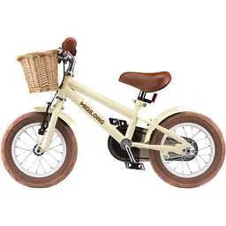 Дитячий велосипед Miqilong RM 12'' бежевий - мініатюра 6