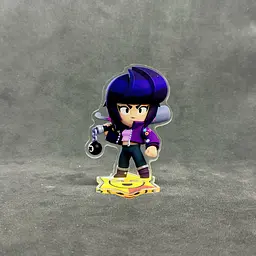 Акрилова колекційна фігурка Brawl Stars Бібі (Bibi) 1 10 см - мініатюра 2