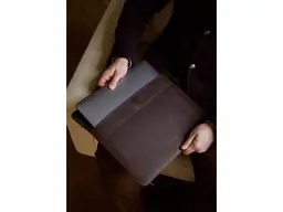 Чохол для ноутбука InCarne Klouz MacBook Air 15 2023-2025 (вінтажний) коричневий (klouz-brown-vintage-air-15) - мініатюра 5
