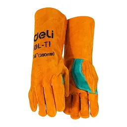 Зварювальні рукавички 14'' Deli EDL-T1