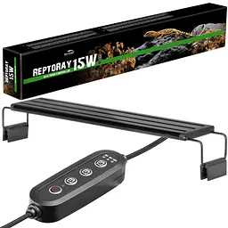 Світильник LED 50-60см для тераріумів з контролером часу Terrario ReptoRay 15W - мініатюра 2