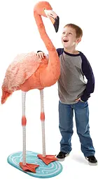 М'яка іграшка Melissa&Doug Рожевий фламінго, 140 см (MD8805) - мініатюра 2