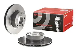 Диск гальмівний передній вентильований Bmw 5 95-04р Brembo (09.6924.11)