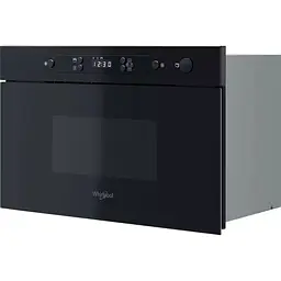 Мікрохвильова піч вбудовувана Whirlpool 22л 750Вт дисплей чорний
