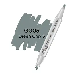 Маркер двосторонній Сіро-зелений 5, GG05, 99IDEAS