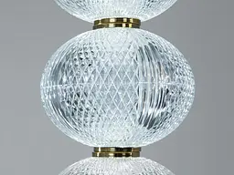 Підвісний LED світильник Diasha D221205-4 15 Вт золото - мініатюра 4
