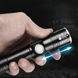 Ліхтарик DK SY-1903 Black [152184] - мініатюра 3