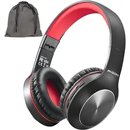 Навушники Bluetooth з мікрофоном, 68 годин відтворення та 3 режимами еквалайзера, бездротові навушники з глибокими басами, Hi-Fi с