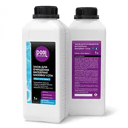Засіб для очищення ватерлінії басейну POOLMAN CLEAN LINE КРОК 1, 1 л, проти забруднень