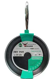 Сковорода Toscana 9090-30 Fry Pan з антипригарним PFLUON покриттям 30 см - мініатюра 4