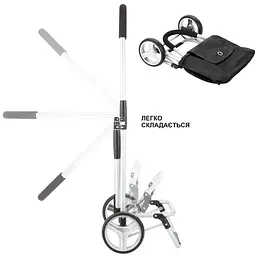 Сумка-візок ShoppingCruiser Foldable Black (604320) - мініатюра 6