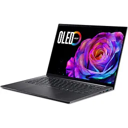 Ноутбук Acer Swift X 14 AI SFX14-61G-R7VY AI 9365 la 50GHz,14.5'',сенсорний,32GB LPDDR5X,1TB,RTX 5070 - мініатюра 4
