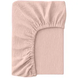 Простирадло на резинці муслін Cosas Pudra 200х200х20 см (010Muslin_Pudra_200x200x20)