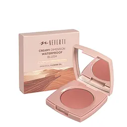 Рум'яна водостійкі компактні Neverti Creamy Dimension Waterproof Blush 6 г (NP203), 002 Antique Rose Рожево-бежеві