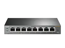 Комутатор TP-LINK TL-SG108PE, 8x100/1000 Mb/s, керування