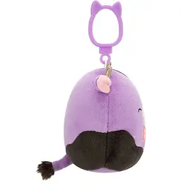 М'яка іграшка на кліпсі Squishmallows Корівка Олексі 9 см (SQCP00463) - мініатюра 3