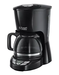 Кавоварка крапельна Textures Plus 1.25л мелена чорний Russell Hobbs kuh0015220