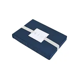 Простирадло на резинці Penelope - Pure lacivert синій 200x200+35 - мініатюра 3