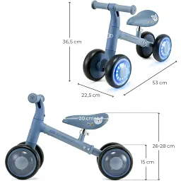 Каталка-біговел Kinderkraft Cutie Flash Blue (KRCUFL00BLU0000) - мініатюра 5