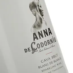 Набір вино ігристе Codorniu Anna Blanc de Blancs Brut Reserve, біле, брют, 1,5 л (2 шт. по 0,75 л) + два келихи - мініатюра 4