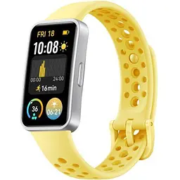 Розумний браслет - годинник Huawei Band 9 lemon yellow (55020BYD) жовтий - мініатюра 2