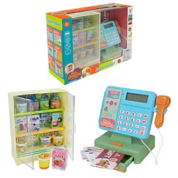 Ігровий набір «Супермаркет» з касовим апаратом та вітриною Fun Shopping (8888A-6)
