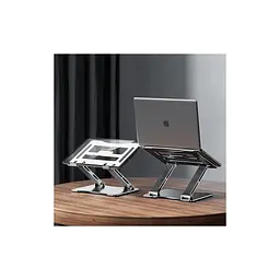 Підставка до ноутбука RTAKO RS-CP75A Dual-Layer Carbon Steel Laptop Stand (6930539527331) - мініатюра 2