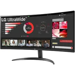 Монітор LG UltraWide 34WR50QK-B - мініатюра 3