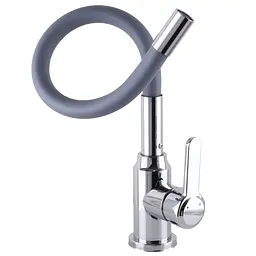 Змішувач для кухні Domino Ellipse DCC-203L-gray 000025129 Сірий - мініатюра 4
