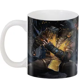 Кухоль GeekLand Mortal Kombat Мортал Комбат бій MK.02.19 330 мл білий - мініатюра 2