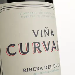 Вино Vina Curvada Ribera del Duero Tempranillo червоне сухе 0.75 л - мініатюра 3