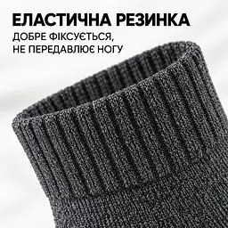 Універсальні чоловічі шкарпетки махрові розмір 39-46 Solve — термо-шкарпетки , 5 пар, KT7003702 - мініатюра 5