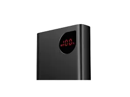 Зовнішній акумулятор (Power Bank) BASEUS Adaman Metal 20000 mAh 22,5 W Black (PPADM205) - мініатюра 4