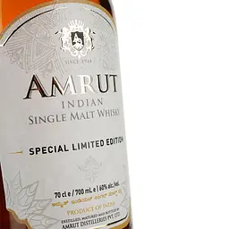 Віскі Amrut Ex Bourbon Triple Distilled 2014 60% 0.7 л в подарунковій упаковці - мініатюра 6