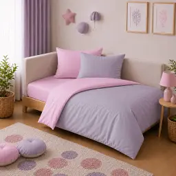 Дитяча постільна білизна JUNIOR Poplin Line та Stephannie (2200012796252)