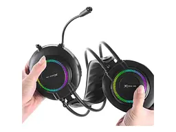 Навушники з мікрофоном XTRIKE ME Gaming RGB Backlight GH-509 Black - мініатюра 3