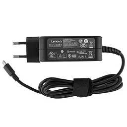 Блок живлення для ноутбука Lenovo USB-C 65W (20V/3.25A, 15V/3A, 12V/3A, 9V/3A, 5V2A), USB3.1/Type-C/USB-C, квадратний, Black - мініатюра 3