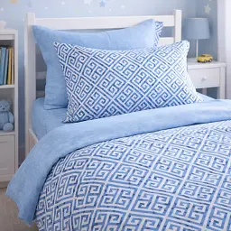 Дитяча постільна білизна JUNIOR Poplin geometry blue (2200012797372) - мініатюра 4