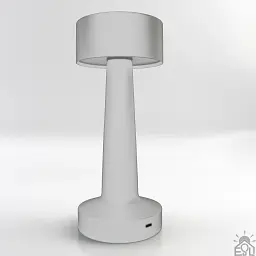 Настільна лампа сенсорна світлодіодна ESLLSE DOWN LIGHT з акумулятором 1200 mA Біла - мініатюра 4