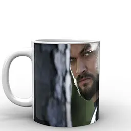 Кухоль GeekLand Аквамен Aquaman Jason Momoa AQ.02.010 330 мл білий - мініатюра 2